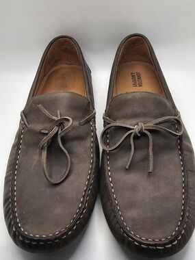 Johnston & Murphy Driving Loafers Men's Size 10.5M Leather Moccasin Classic